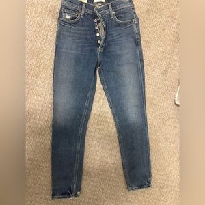 AGOLDE Nico high ride skinny betray 24